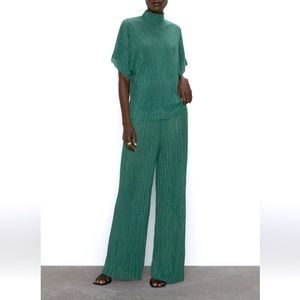 ZARA Pleated Trousers
